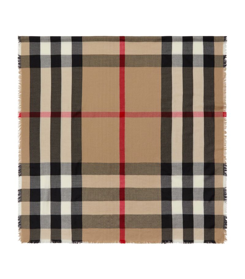 Burberry Burberry Cashmere Check Scarf