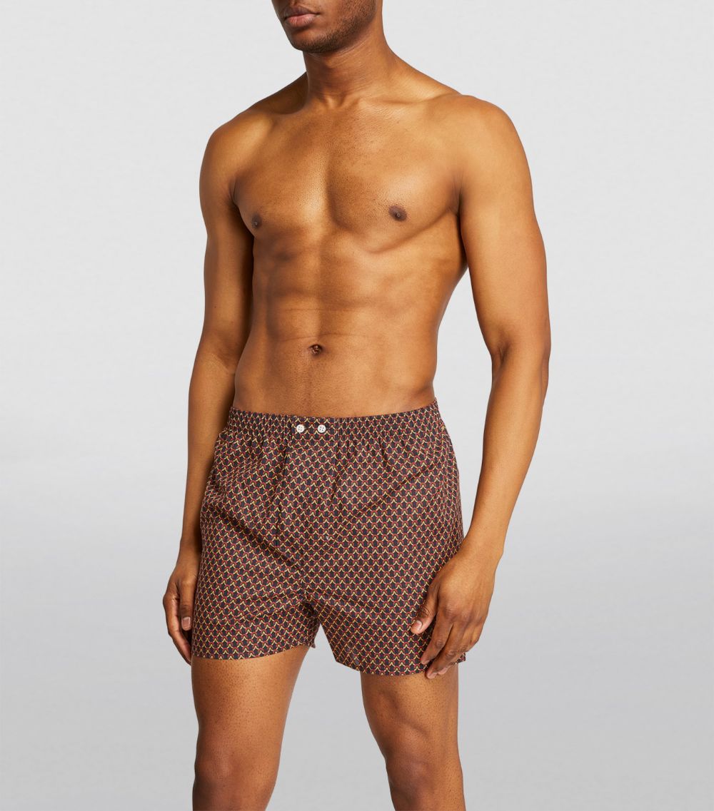 Derek Rose Derek Rose Cotton Boxer Shorts