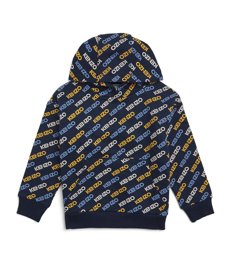 Kenzo Kids Kenzo Kids Cotton Logo Hoodie (2-14 Years)