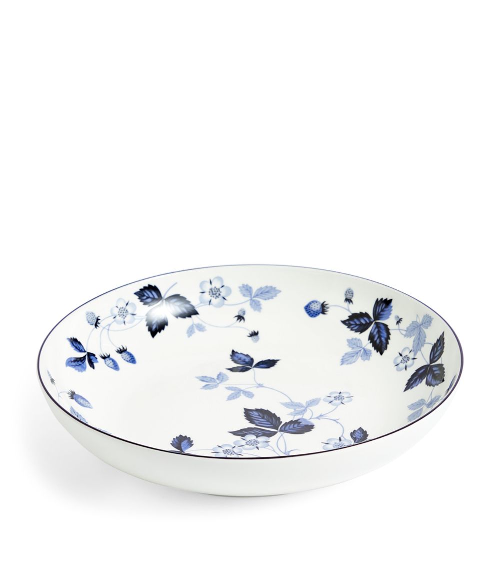 Wedgwood Wedgwood Wild Strawberry Inky Blue Pasta Bowl (24Cm)