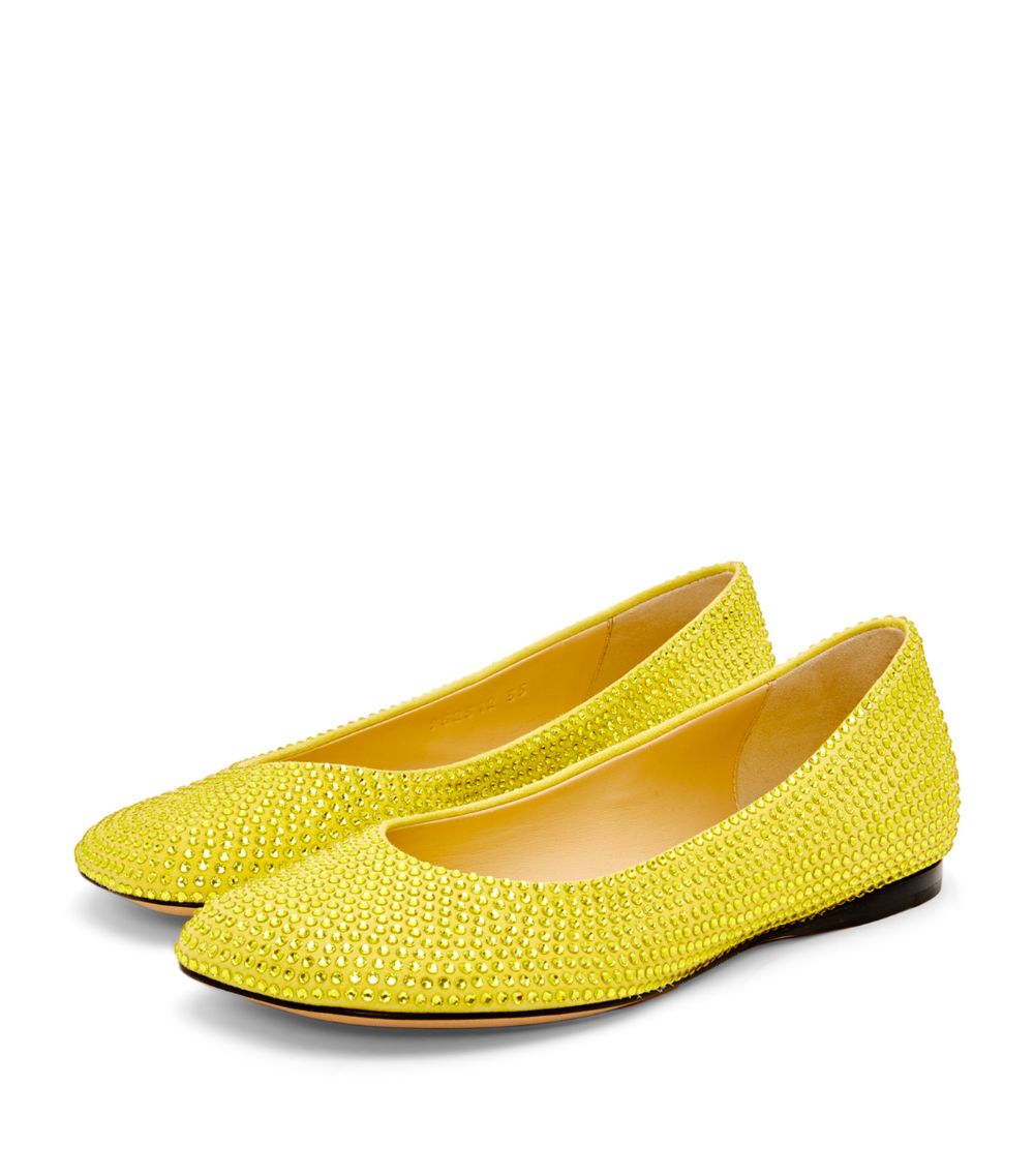 Loewe Loewe Toy Strass Ballerina Flats