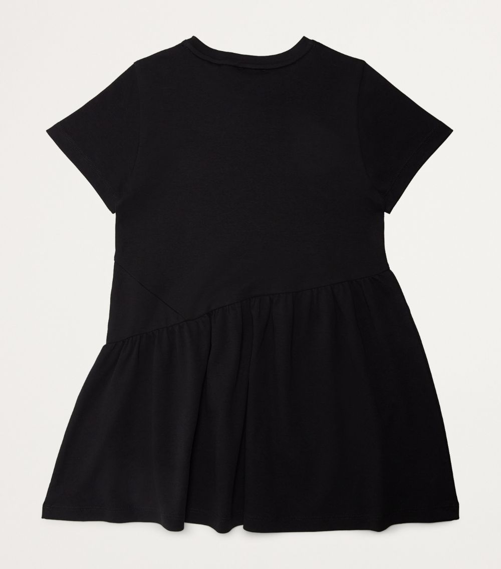 Givenchy Givenchy Kids Cotton Embellished-Logo Dress (4-12+ Years)