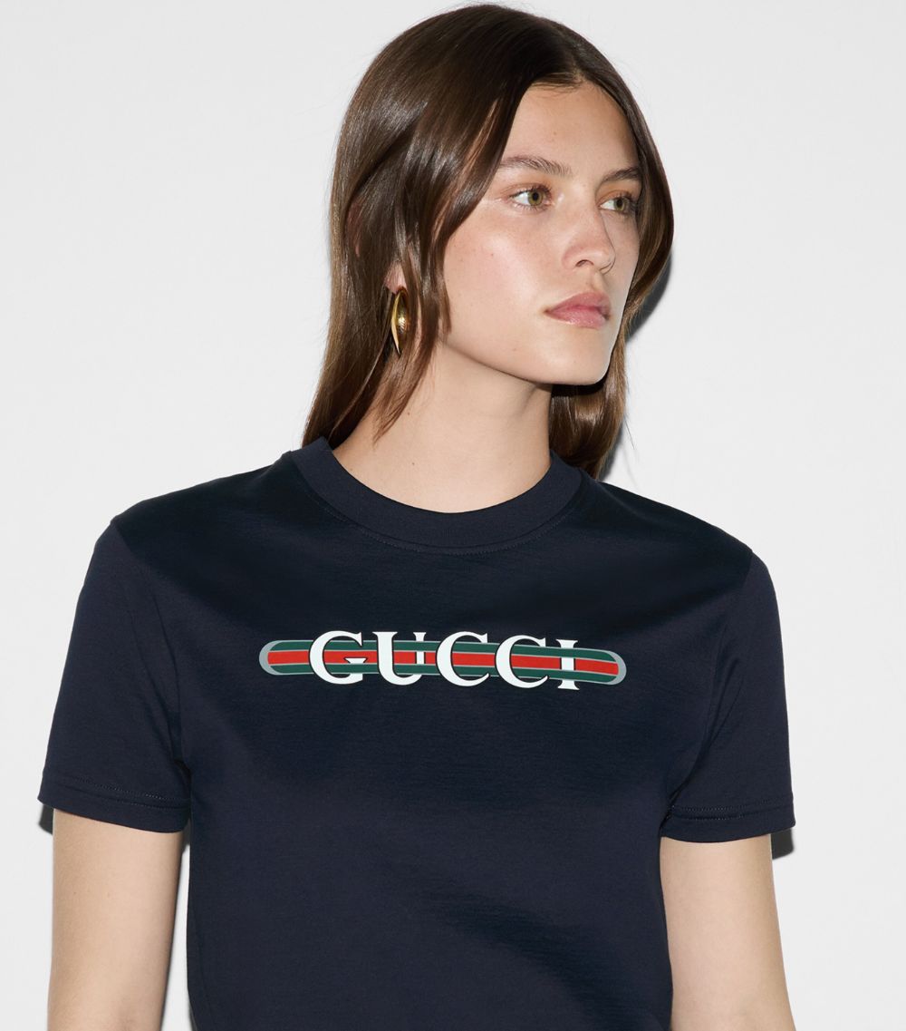 Gucci Gucci Cotton Logo T-Shirt