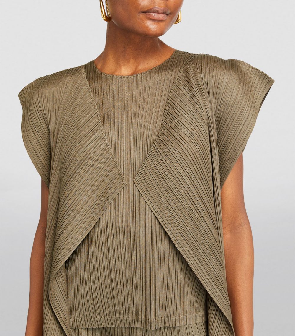 Pleats Please Issey Miyake Pleats Please Issey Miyake Monthly Colours March Cardigan