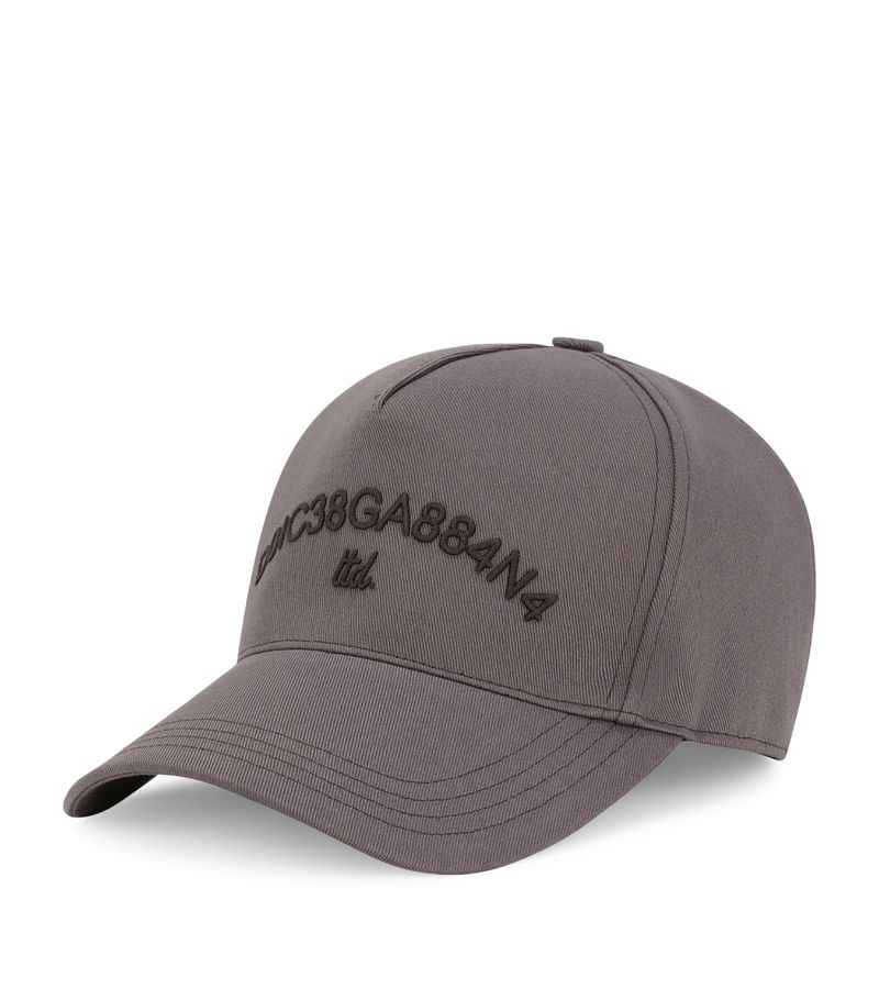 Dolce & Gabbana Dolce & Gabbana Embroidered Logo Baseball Cap