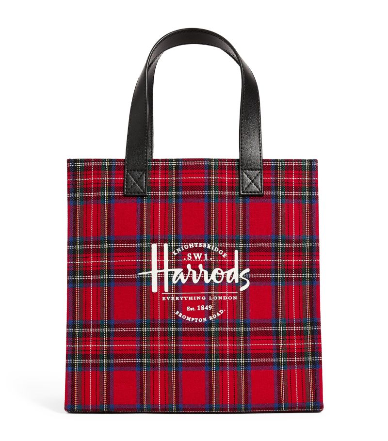 Harrods Harrods Small Southbank Royal Stewart Bag