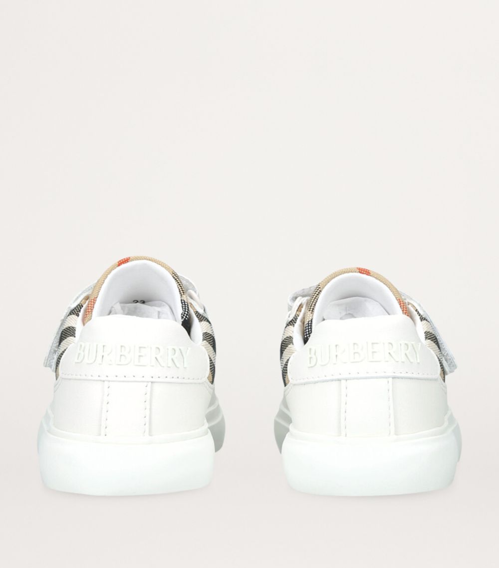 Burberry Burberry Kids Noah Strap Sneakers