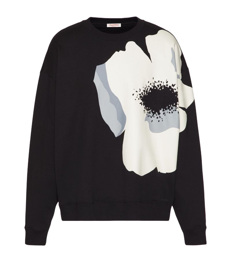 VALENTINO GARAVANI Valentino Garavani Oversized Flower Sweatshirt