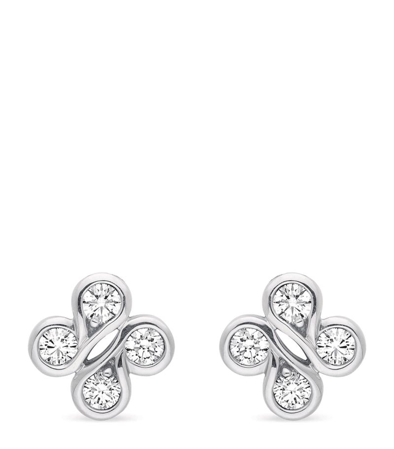 Boodles Boodles White Gold And Diamond Be Boodles Stud Earrings
