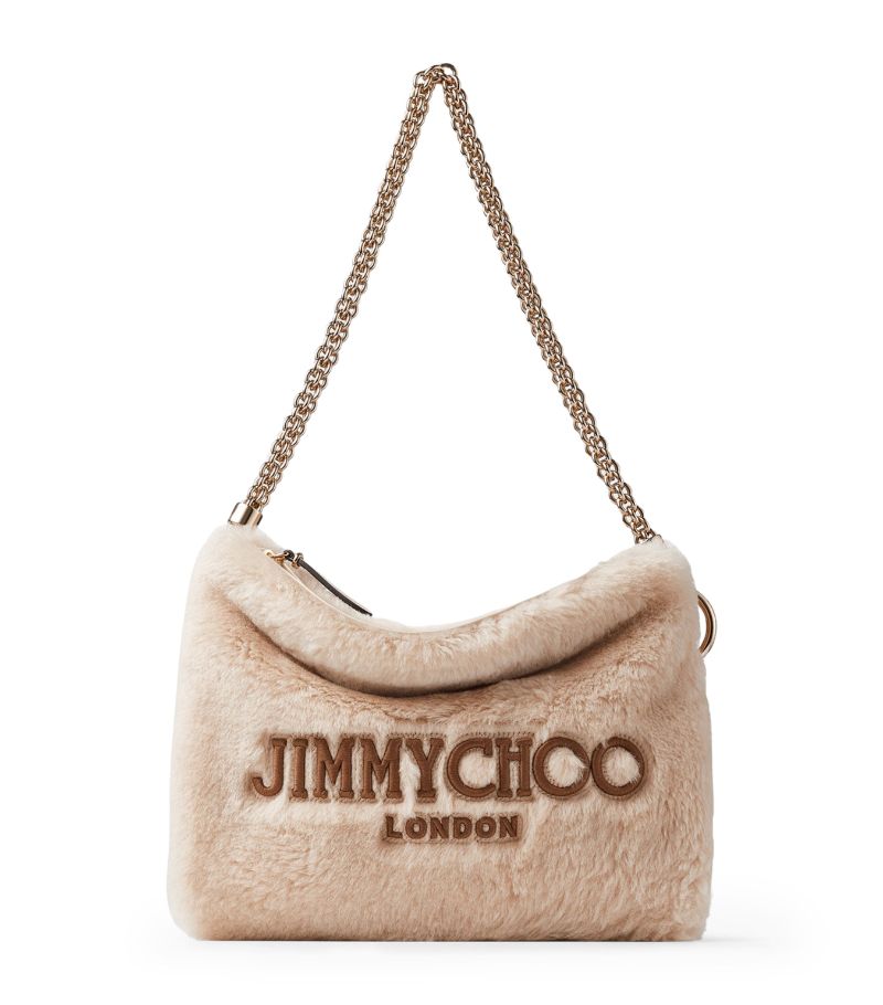 Jimmy Choo Jimmy Choo Shearling Callie Shoulder Bag