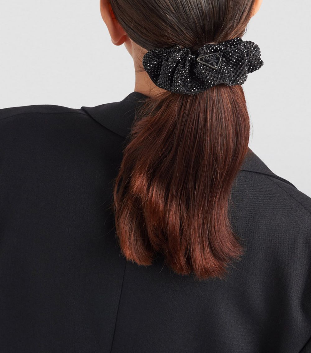 Prada Prada Embellished Scrunchie