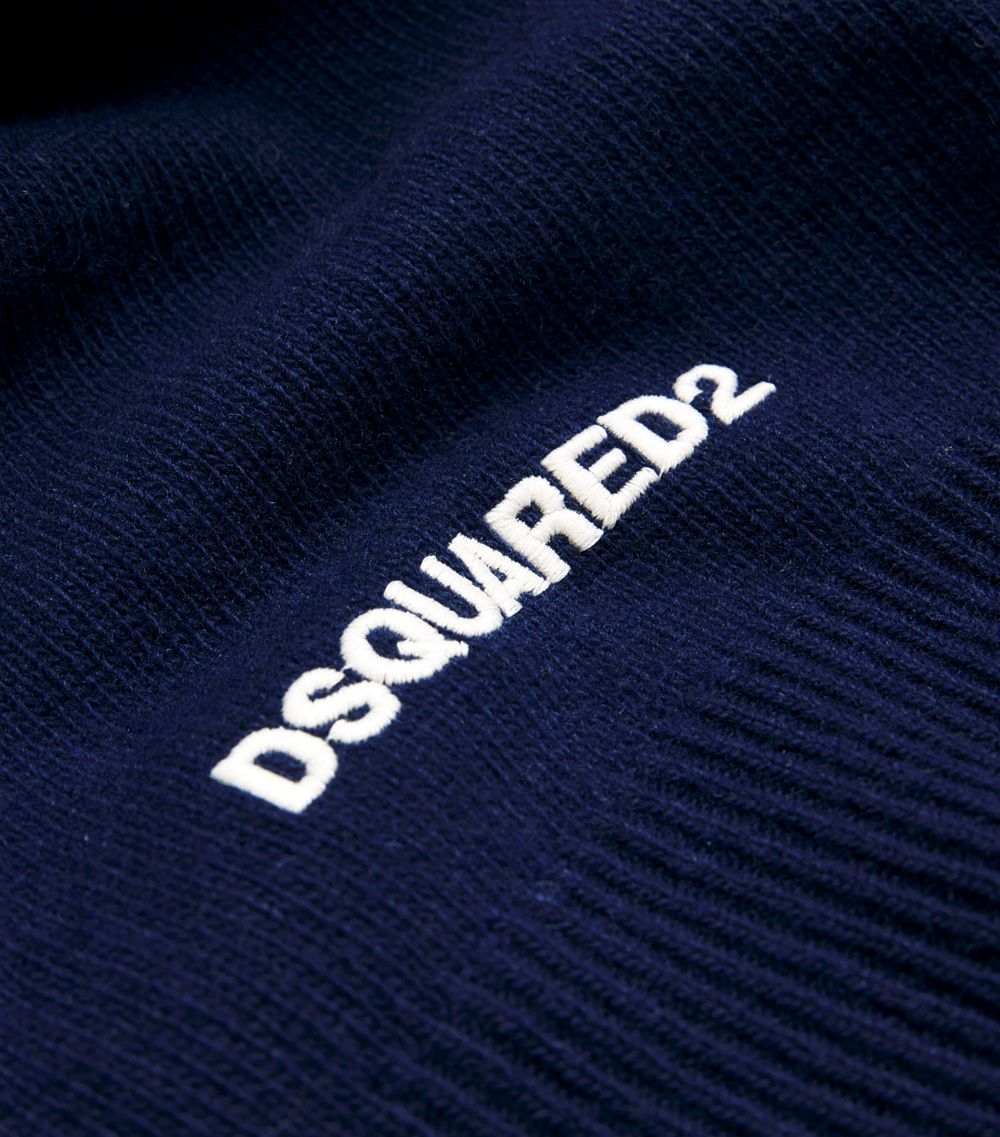 Dsquared2 Dsquared2 Wool-Blend Logo Sweater