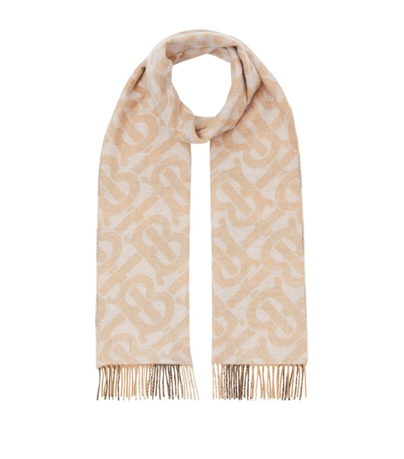 Burberry Burberry Cashmere Oversized Montage Scarf