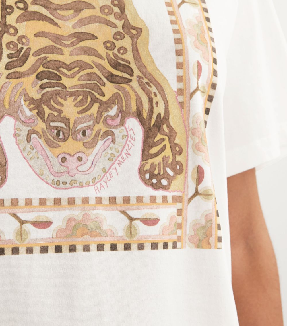 Hayley Menzies Hayley Menzies Organic Cotton Lotus Tiger T-Shirt