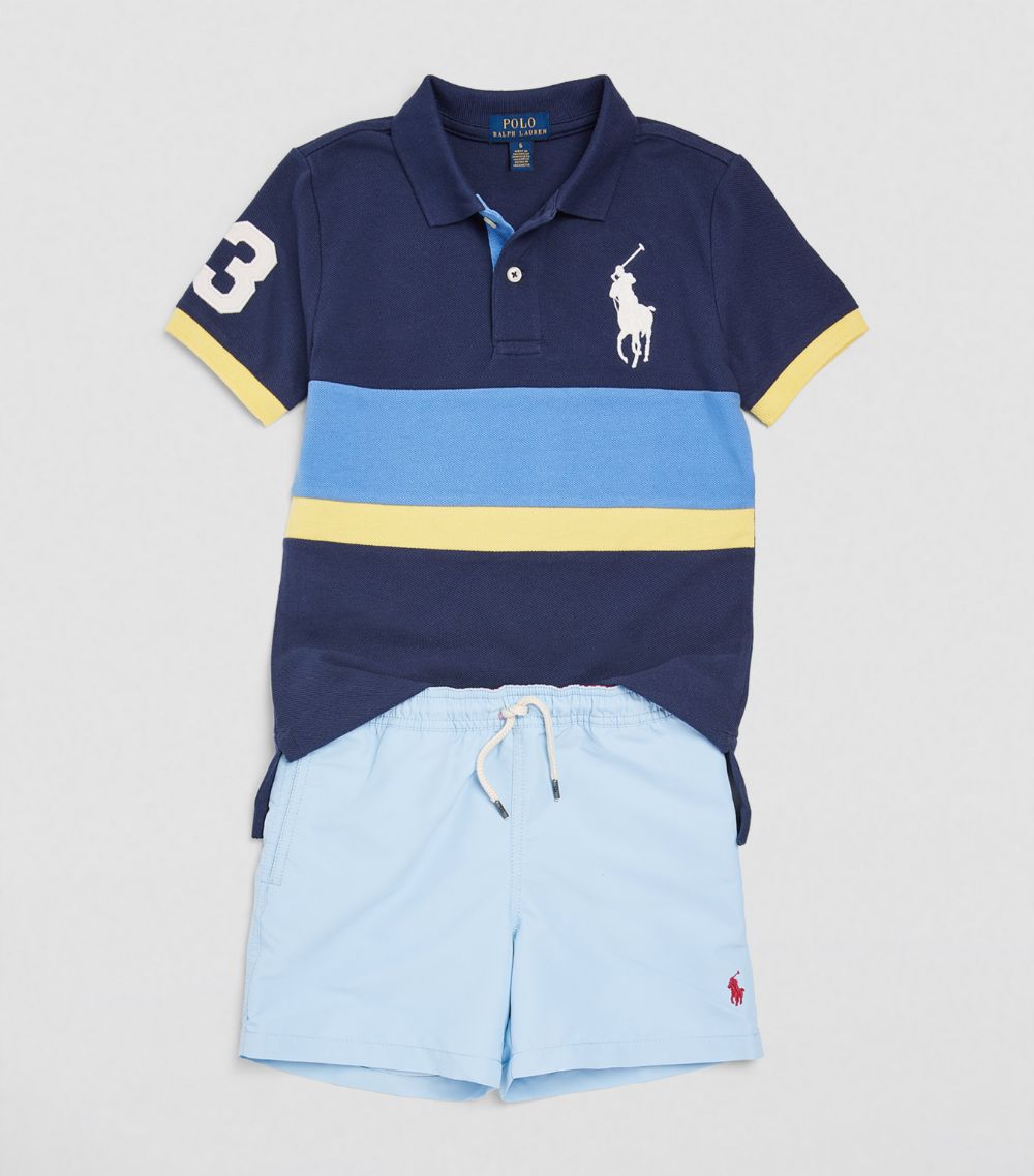 Ralph Lauren Kids Ralph Lauren Kids Cotton Striped Polo Shirt (6-14 Years)