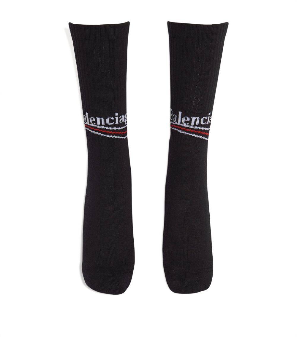 Balenciaga Balenciaga Logo Socks