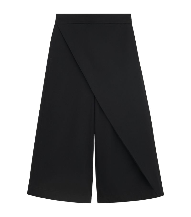 Loewe Loewe Wrapped Cropped Wide-Leg Trousers