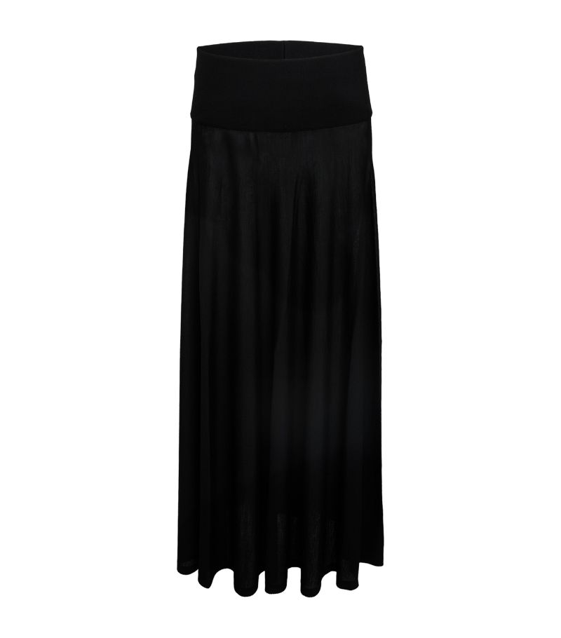 Alaïa Alaïa Virgin Wool Maxi Skirt