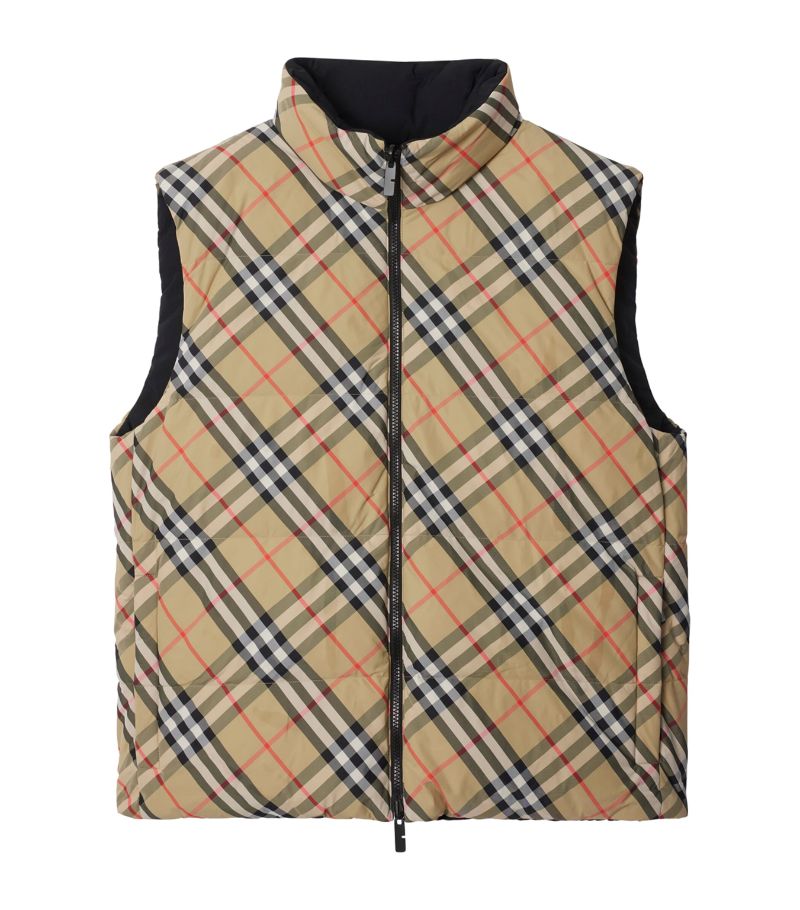 Burberry Burberry Reversible Check Down Gilet