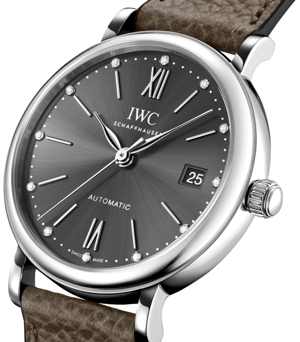 Iwc Schaffhausen Iwc Schaffhausen Stainless Steel Portofino Watch 37Mm