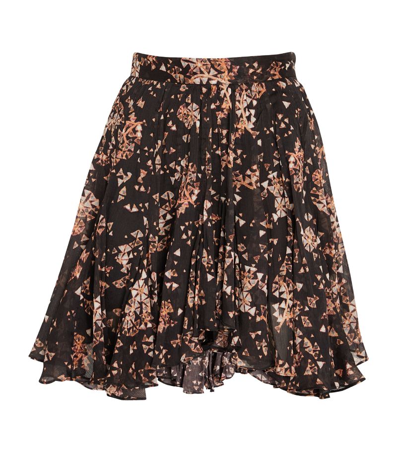 Isabel Marant Isabel Marant Cotton-Silk Anael Mini Skirt