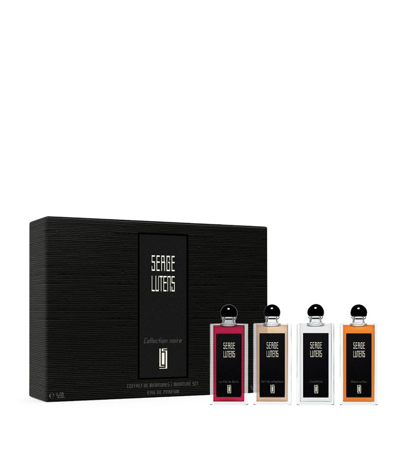 Serge Lutens Serge Lutens Collection Noire Miniature 2022 Fragrance Gift Set (4 x 5ml)