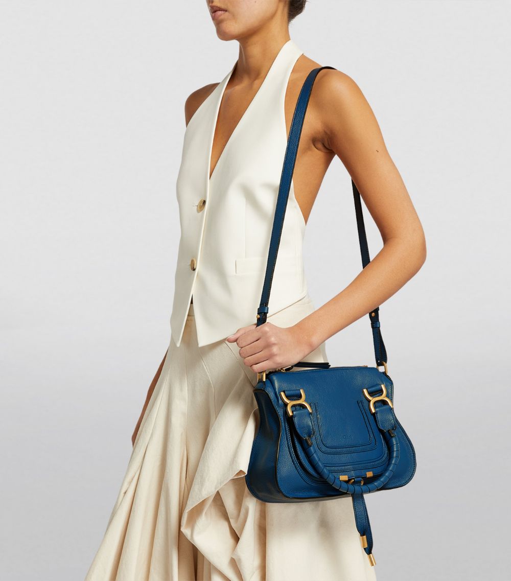 Chloé Chloé Small Leather Marcie Top-Handle Bag