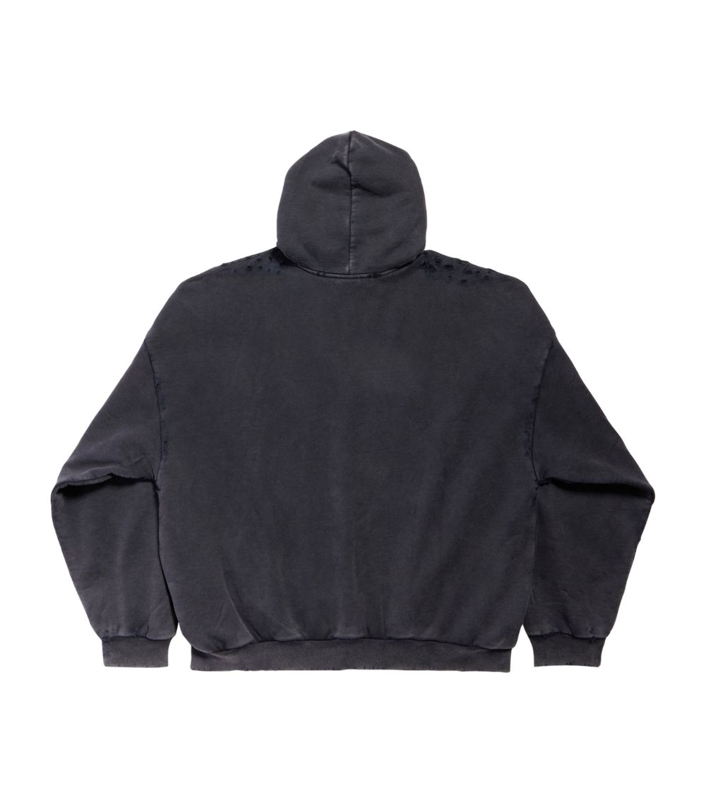 Balenciaga Balenciaga Cotton Logo Hoodie