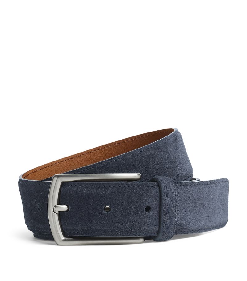 zegna Zegna Suede Belt