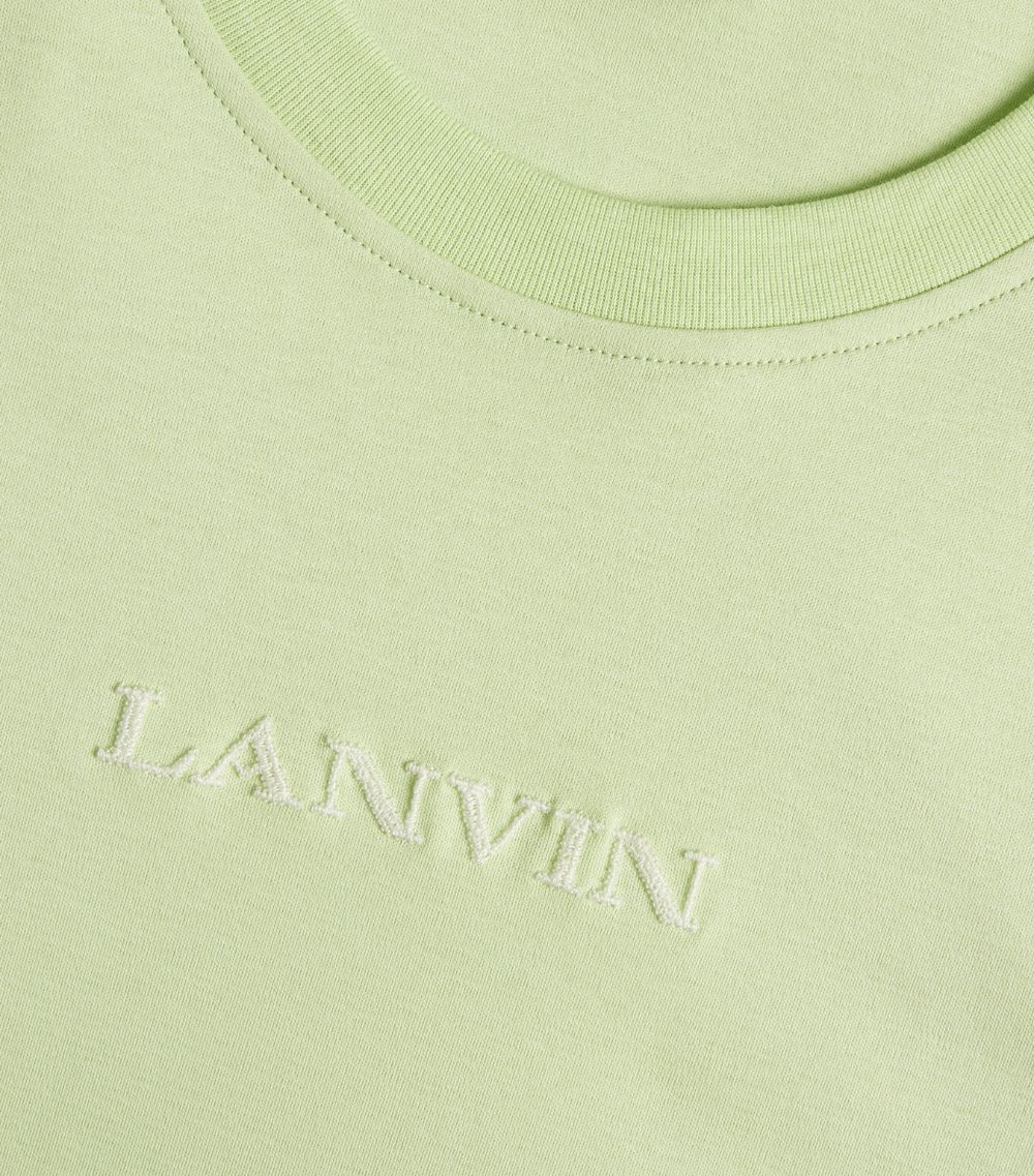 Lanvin Lanvin Brode Logo T-Shirt