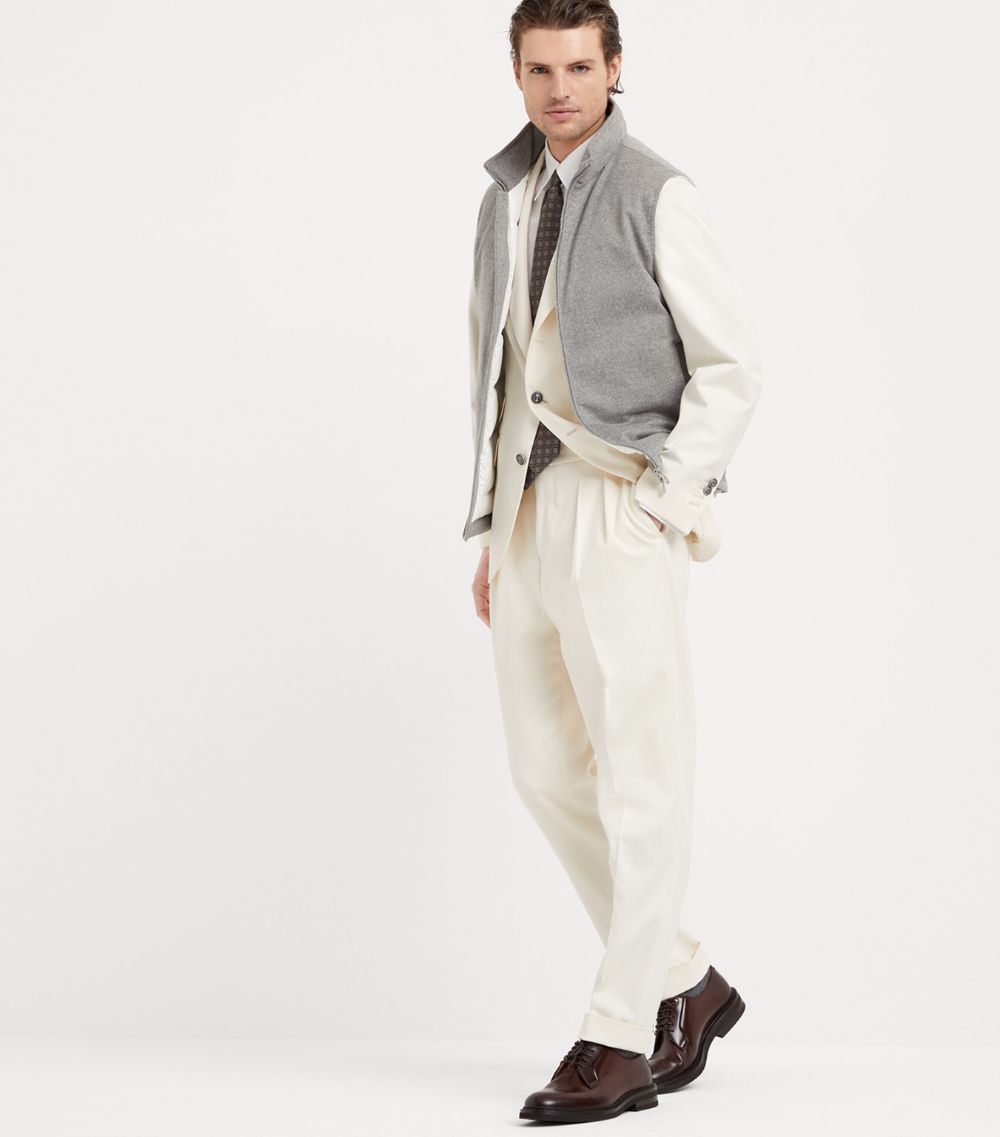 Brunello Cucinelli Brunello Cucinelli Cotton-Cashmere Cavallo Blazer