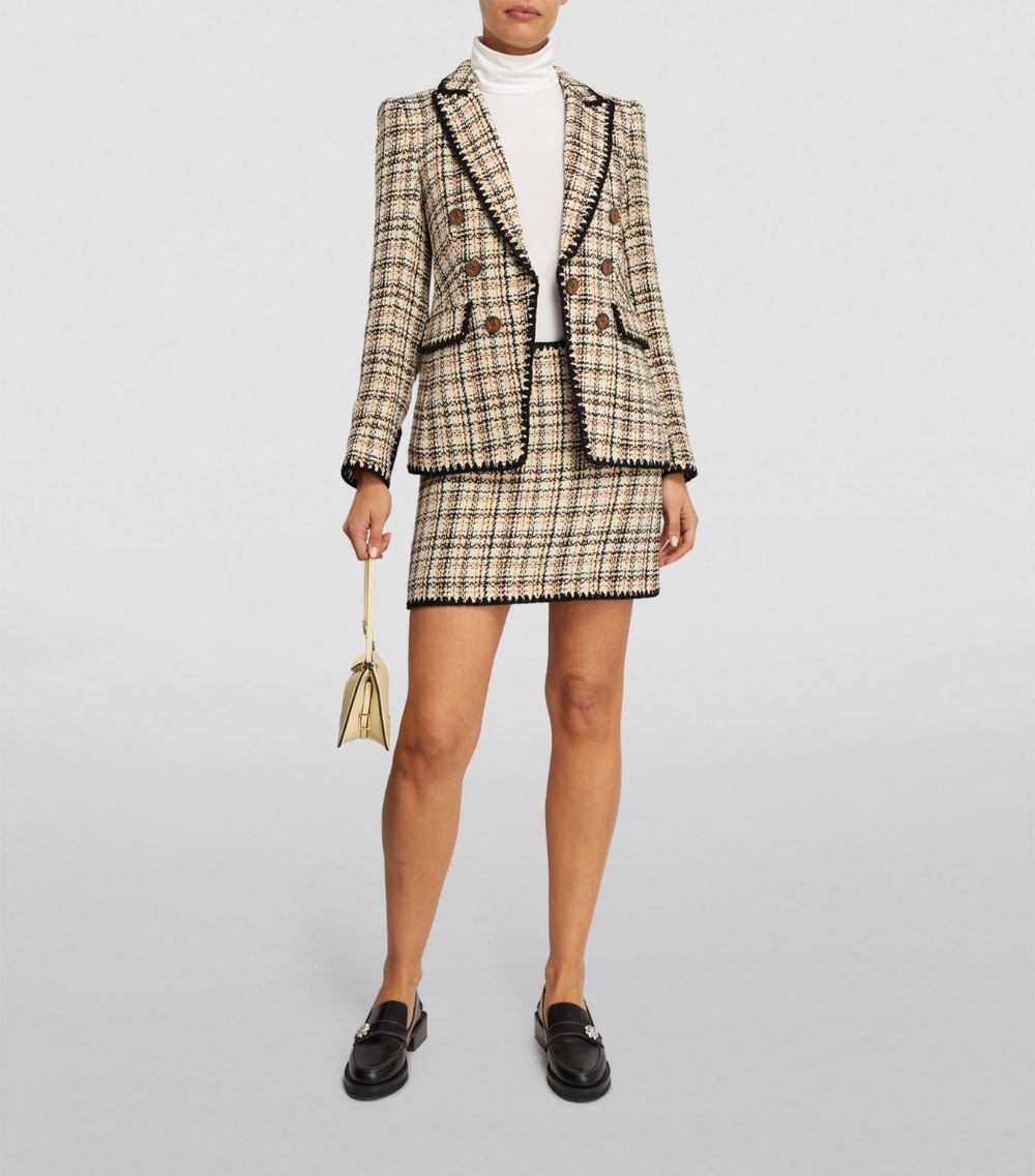 Veronica Beard Veronica Beard Tweed Ohemia Mini Skirt