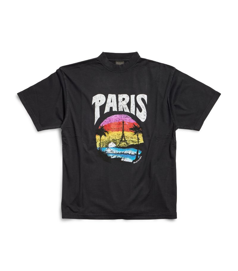 Balenciaga Balenciaga Paris Logo T-Shirt