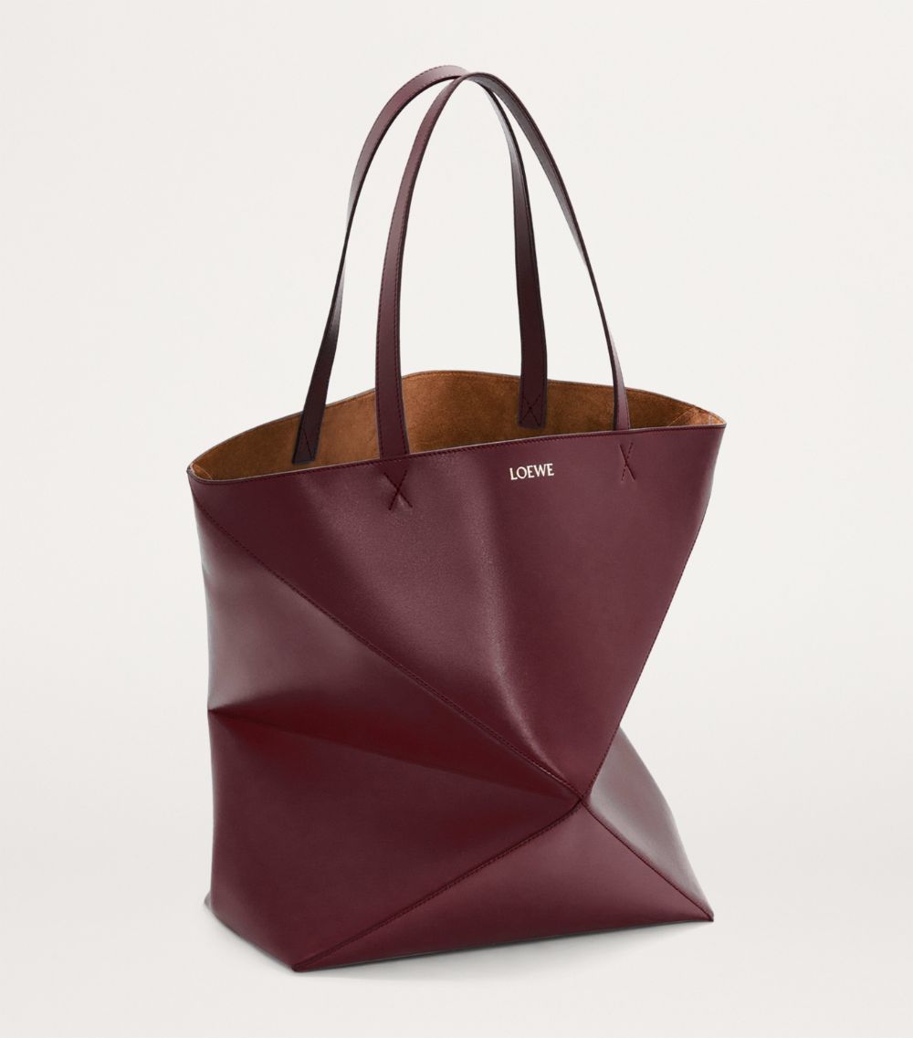 Loewe Loewe Xl Leather Puzzle Fold Tote Bag