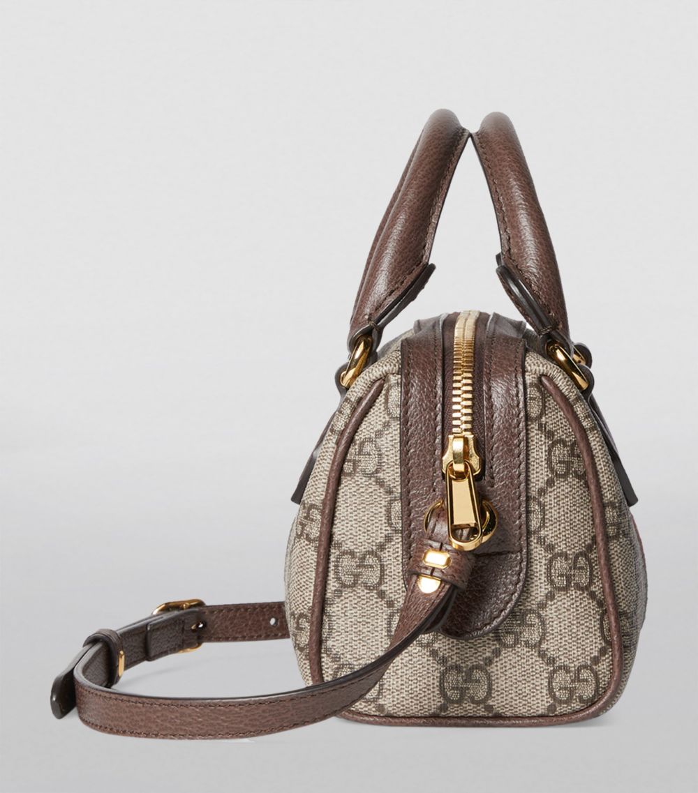 Gucci Gucci Mini Boston Gg Top-Handle Bag