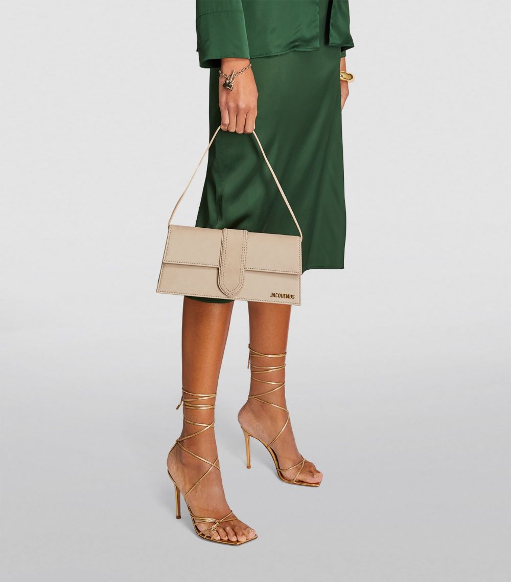 Jacquemus Jacquemus Linen-Blend Le Bambino Long Shoulder Bag