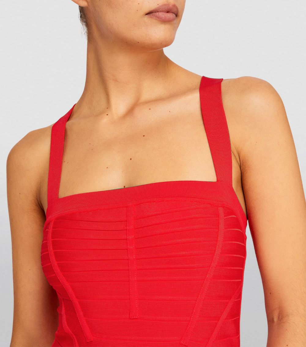 Hervé Léger Hervé Léger Bandage Midi Dress