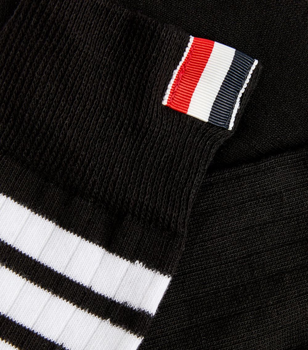 Thom Browne Thom Browne Striped Athletic Mid-Calf Socks