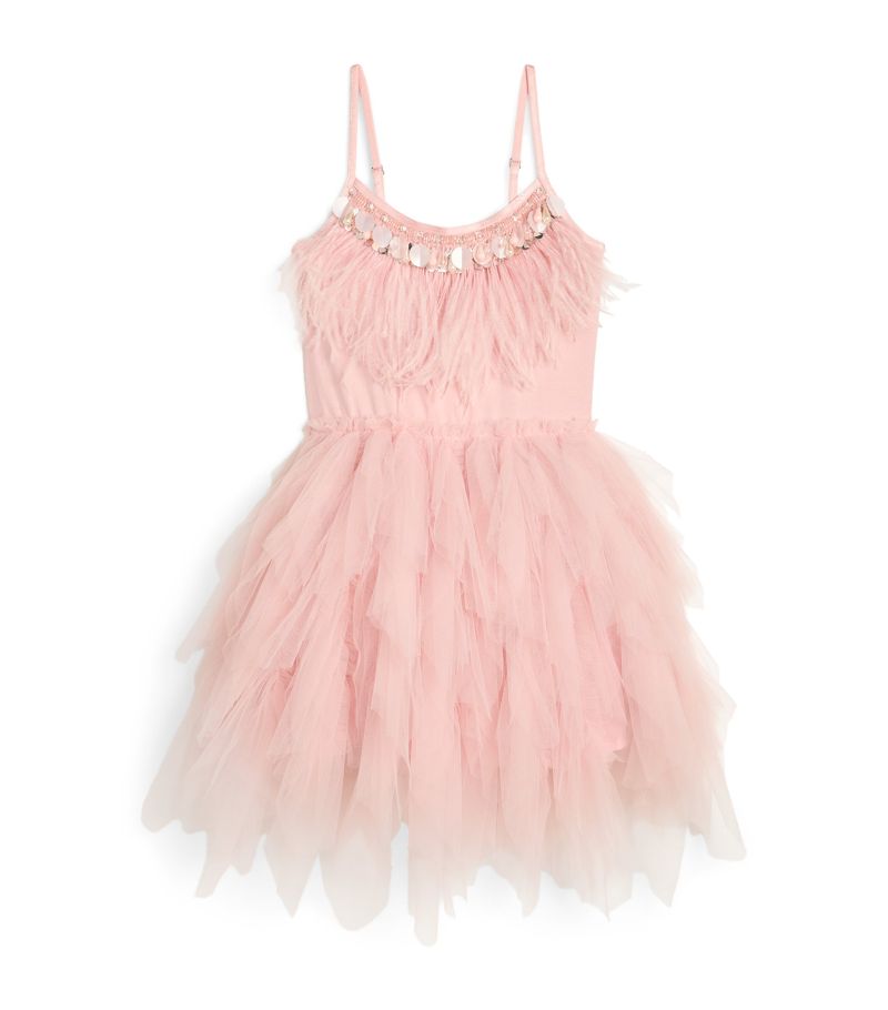 Tutu Du Monde Tutu Du Monde Feather-Trim Swan Queen Dress (2-12 Years)