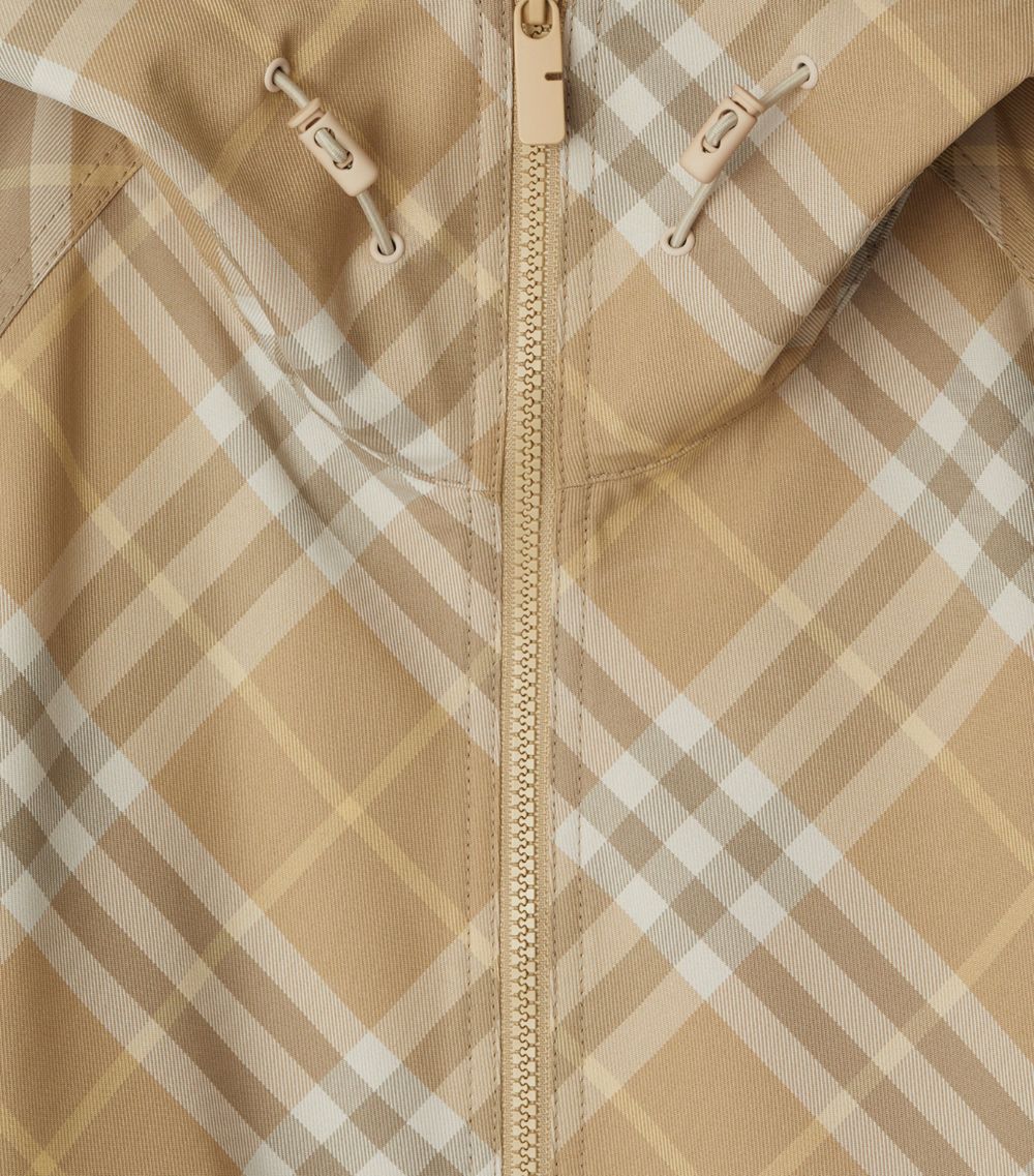 Burberry Burberry Check Hooded Jacket