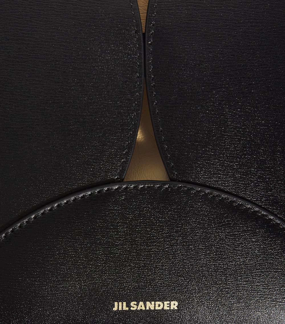 Jil Sander Jil Sander Leather Curve Bucket Bag