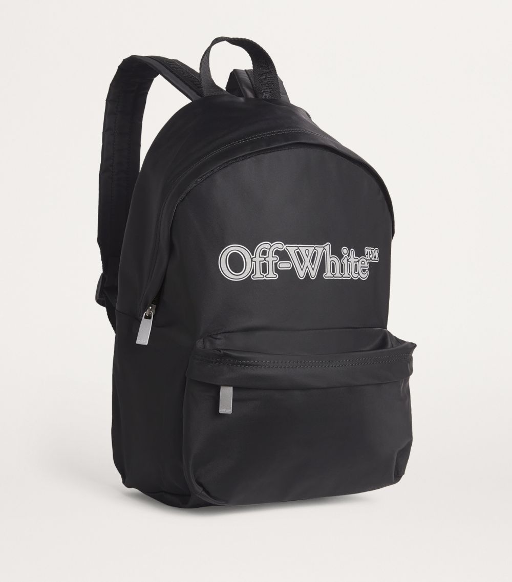 Off-White Kids Off-White Kids Bookish Logo Backpack