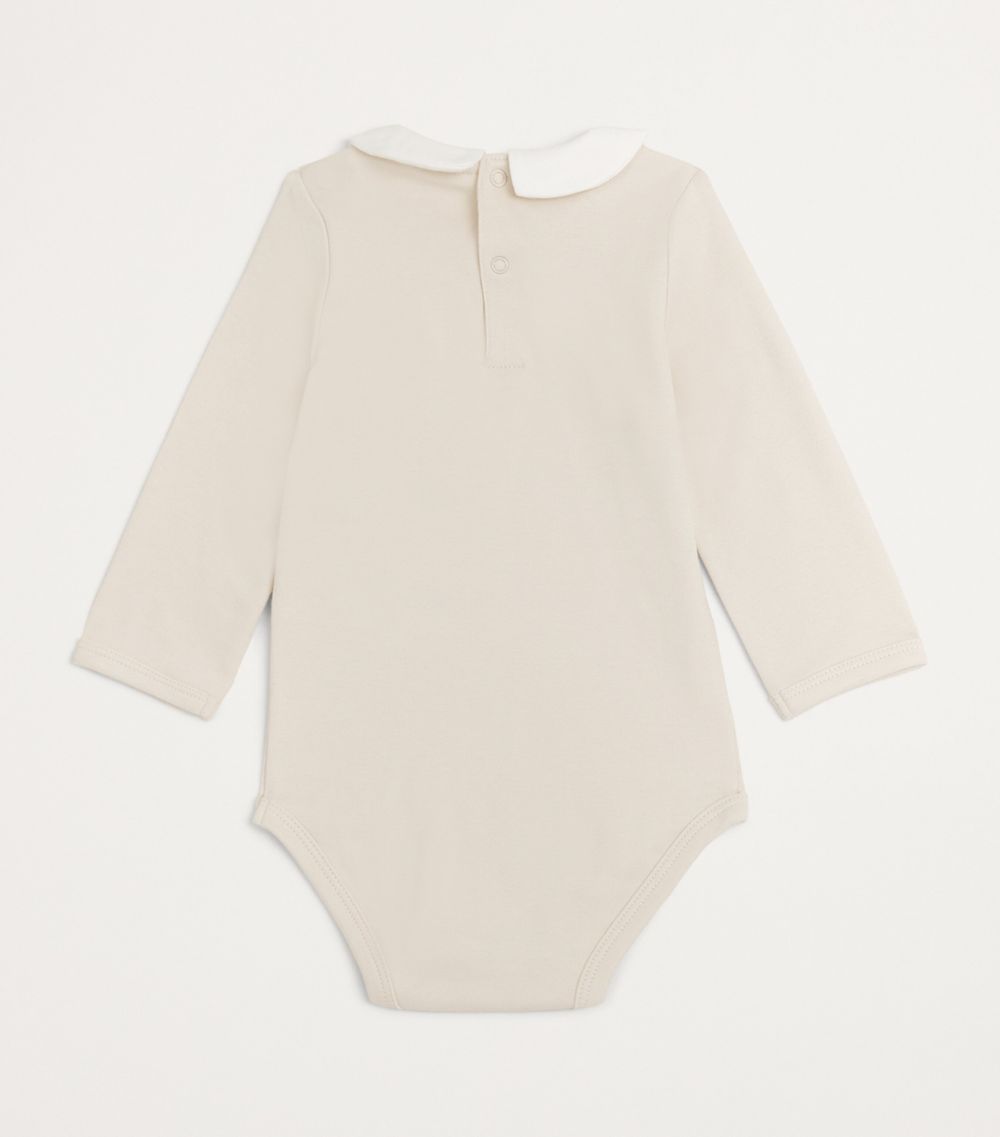 Carrément Beau Carrement Beau Collared Bodysuit (6 Months)