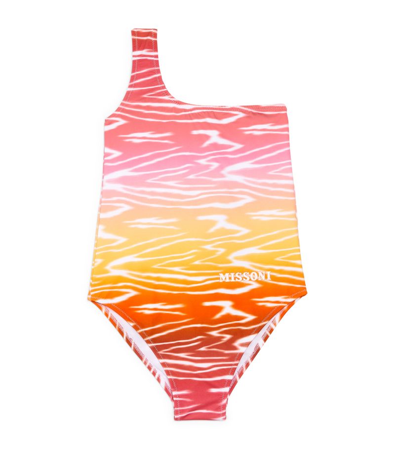 Missoni Kids Missoni Kids One-Shoulder Swimsuit (4-14 Years)