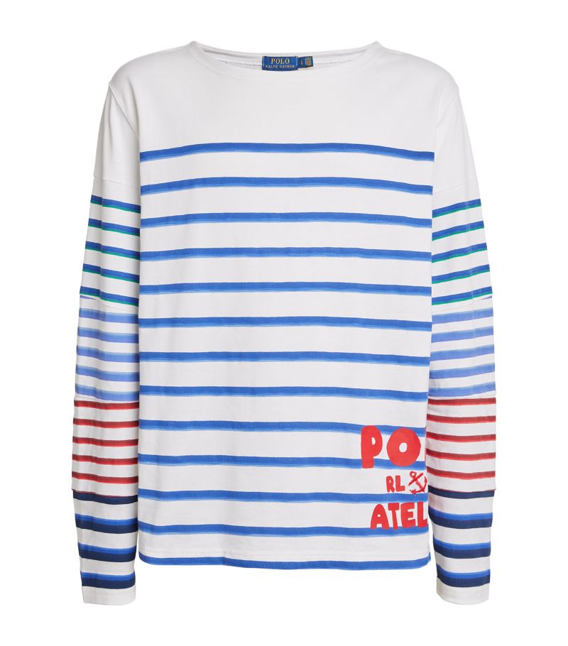 Polo Ralph Lauren Polo Ralph Lauren Multi Stripe Long-Sleeve T-Shirt