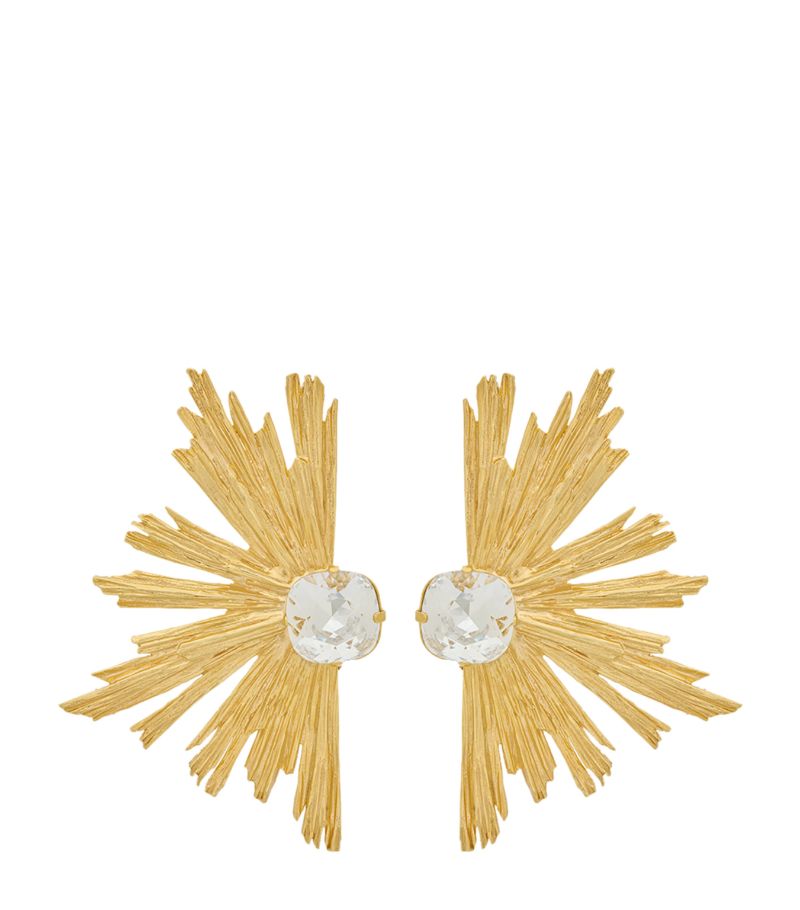 Saint Laurent Saint Laurent Sunrise Clip-On Earrings