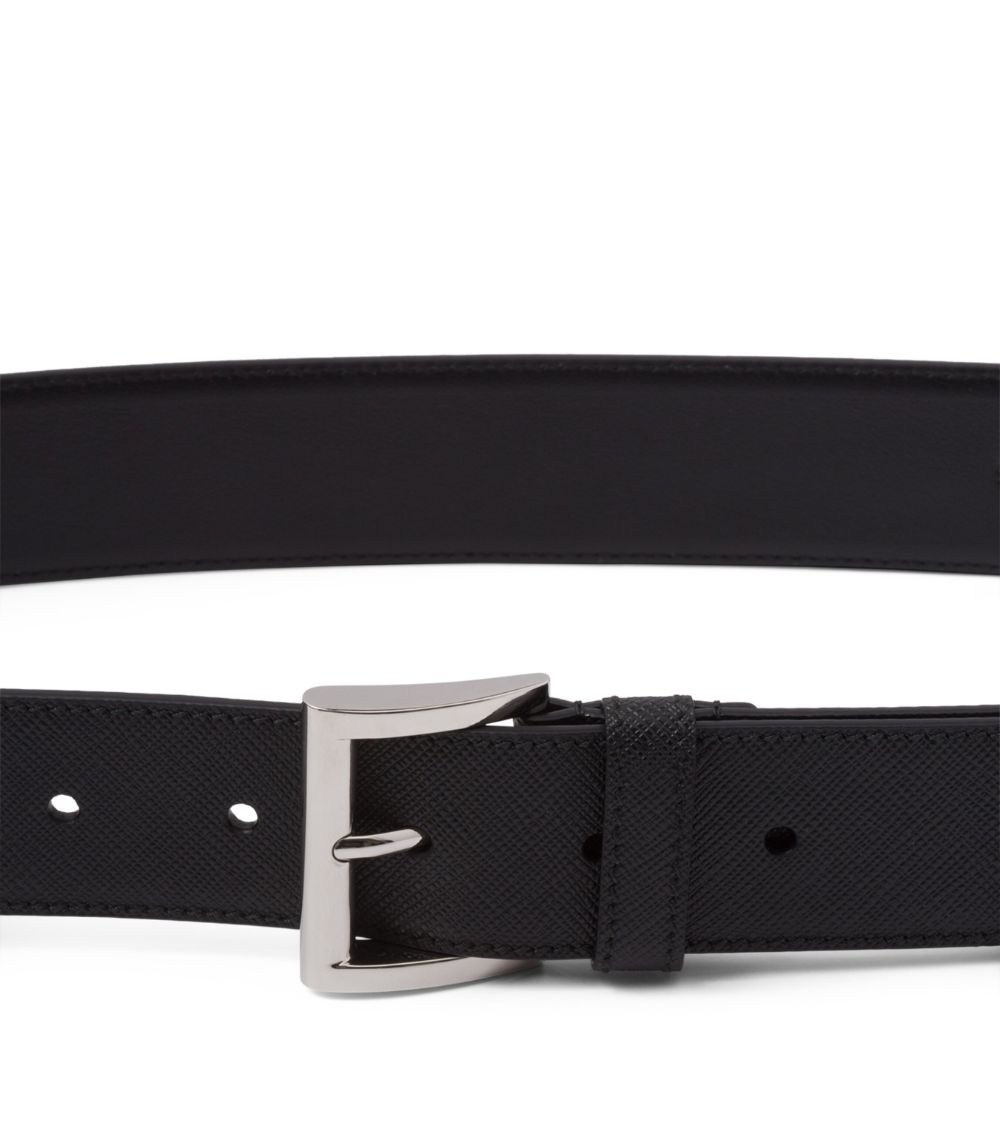 Prada Prada Saffiano Leather Belt