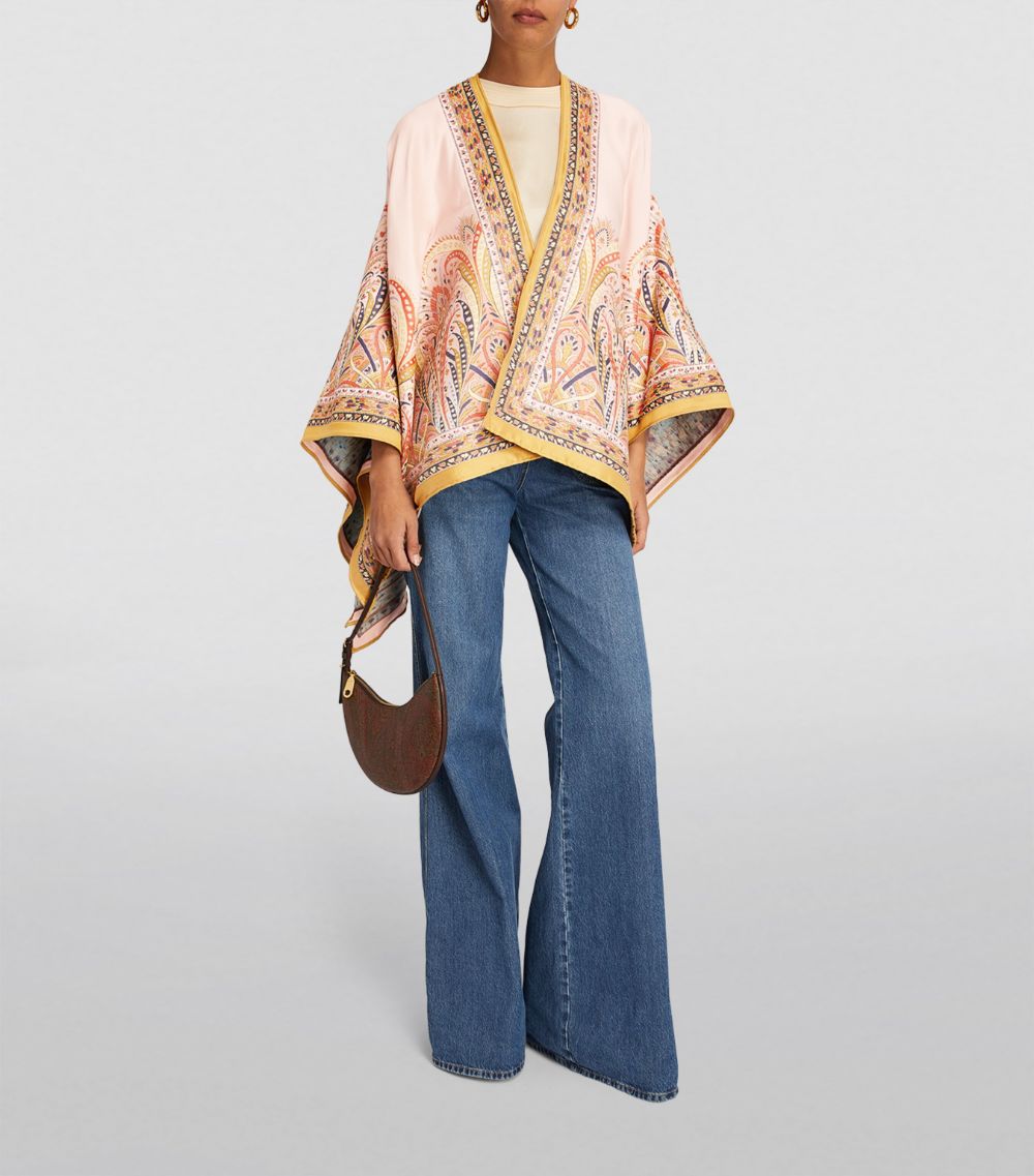 Etro Etro Paisley Print Cape