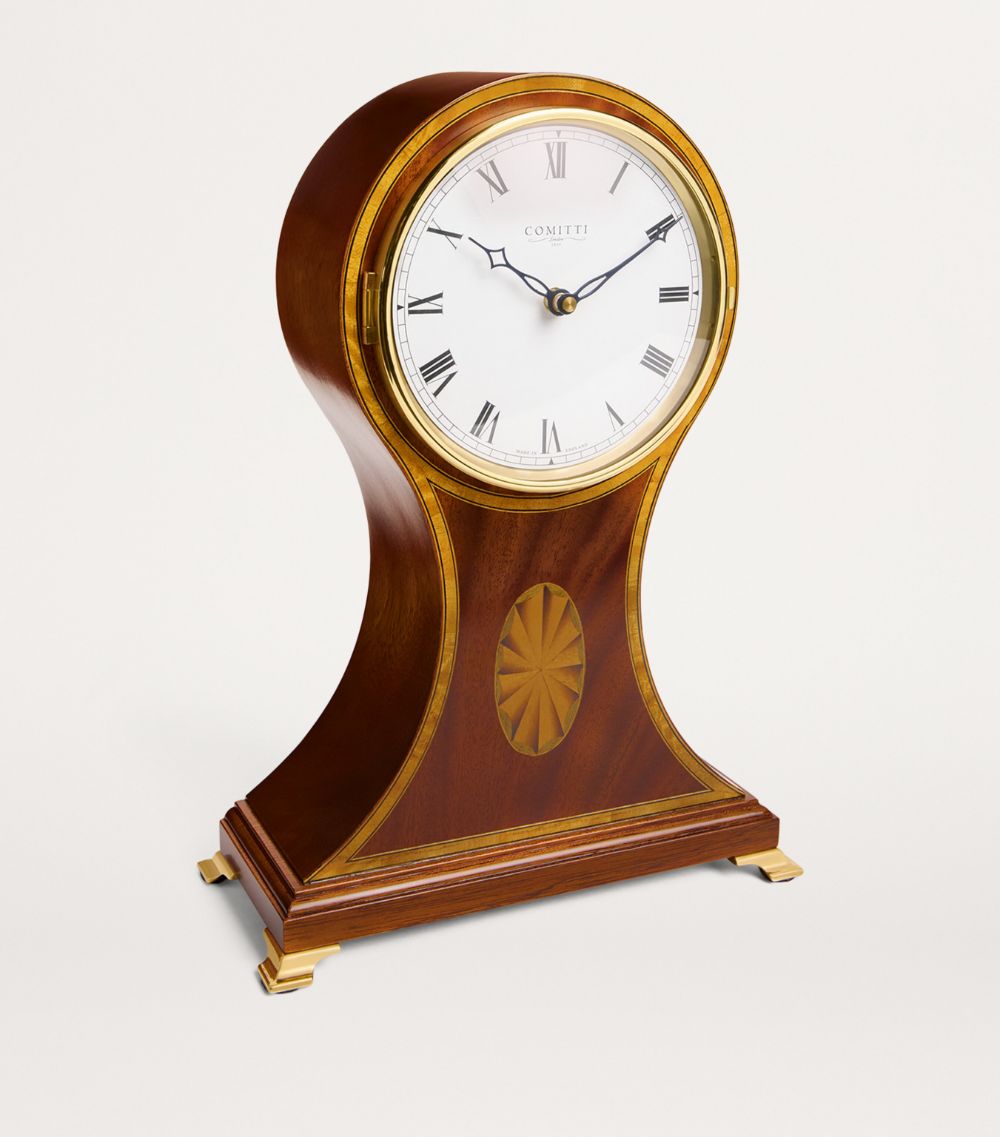 Comitti Comitti Mahogany Regency Balloon Mantle Clock