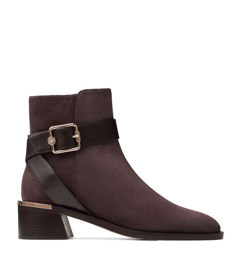 Jimmy Choo Jimmy Choo Clarice 45 Suede Ankle Boots